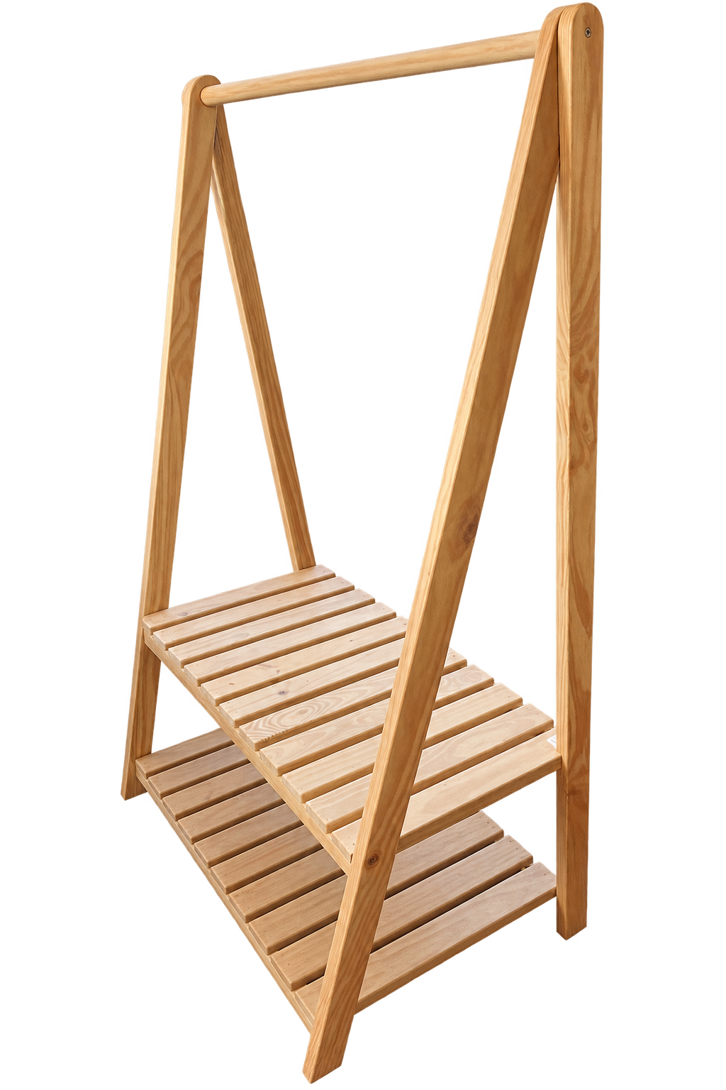 Movel Loja Arara Pinus Tratado - 94x65x180 (L x P x A)